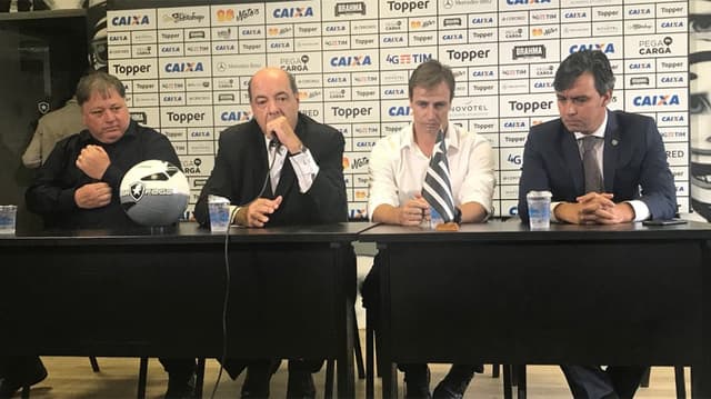 Botafogo - Apresentação do técnico Felipe Conceição e do Gerente de Futebol Anderson Barros