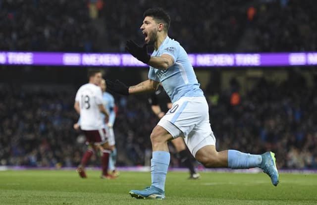 Agüero - Manchester City x Burnley