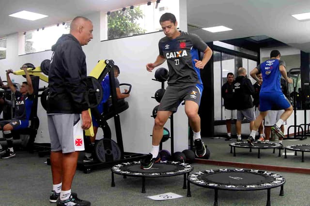 Anderson Martins treino do Vasco