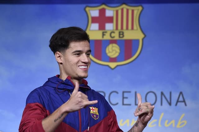 Philippe Coutinho foi contratado pelo Barcelona por 160 milhões de euros (R$ 622 milhões)