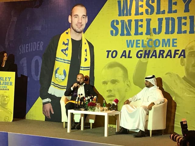 Sneijder no Al-Gharafa