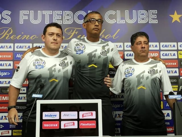 Comissão técnica do Santos