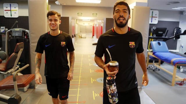 1º dia de Coutinho no treino