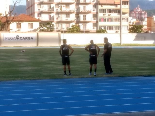 Treino do Botafogo - Rony e Renatinho