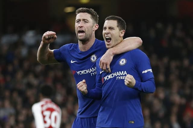 Cahill e Hazard - Chelsea