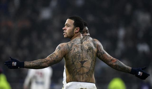 Depay - Lyon x PSG