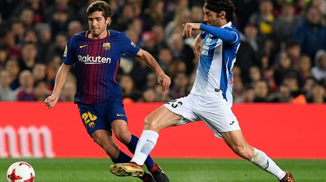 Sergi Roberto - Barcelona x Espanyol