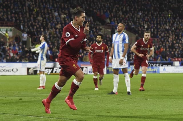 Firmino - Huddersfield x Liverpool