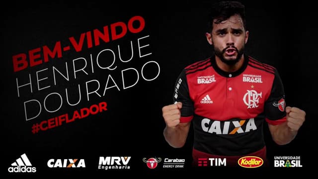 Henrique Dourado no Flamengo