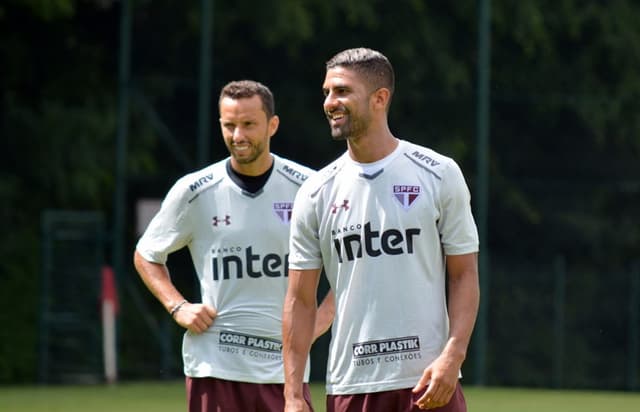 Dupla está na expectativa de estrear em breve pelo São Paulo