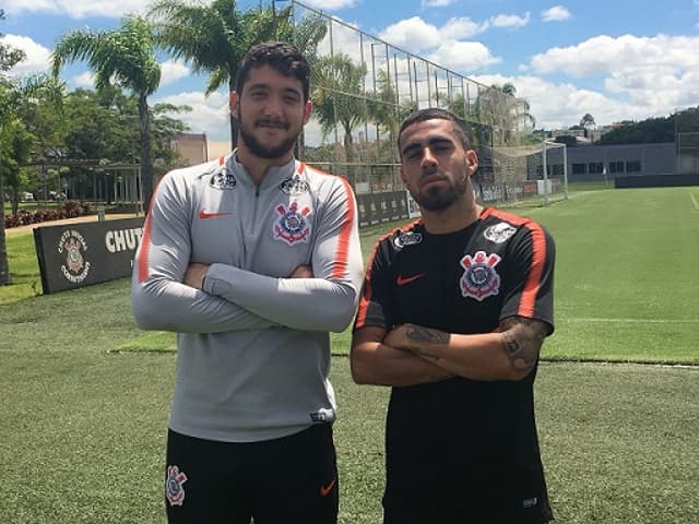 Caíque e Gabriel, do Corinthians