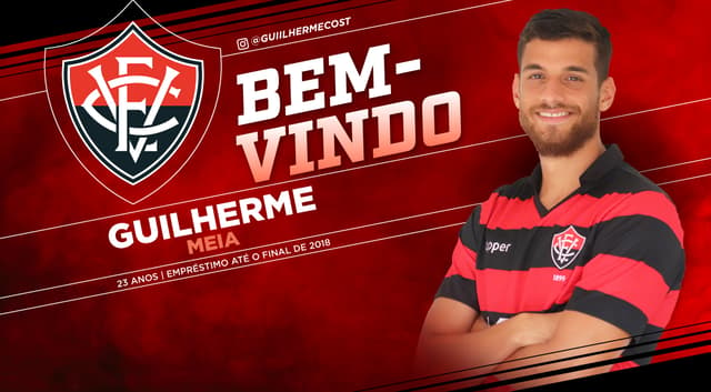 Guilherme - Novo reforço do Vitória