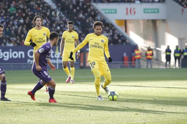 Neymar - Toulouse x PSG