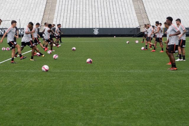 Treino do Corinthians na Arena