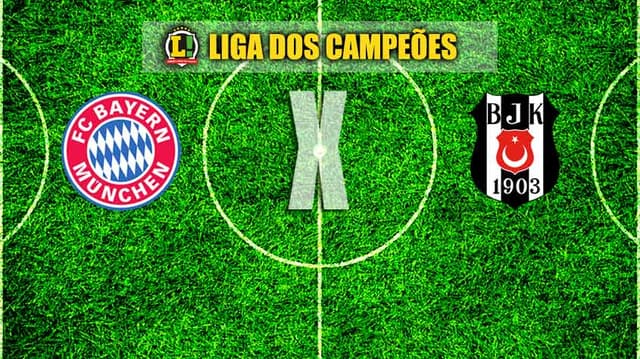 LIGA DOS CAMPEÕES: Bayern x Besiktas