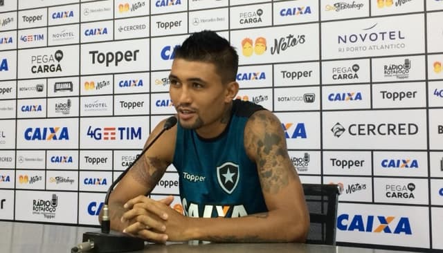 Kieza, em entrevista coletiva nesta segunda