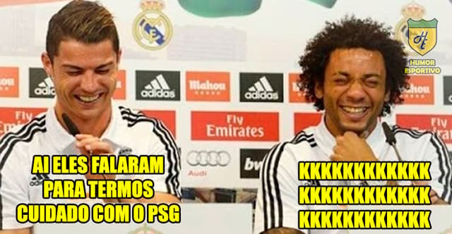 Eliminação do PSG rendeu memes em todo o mundo