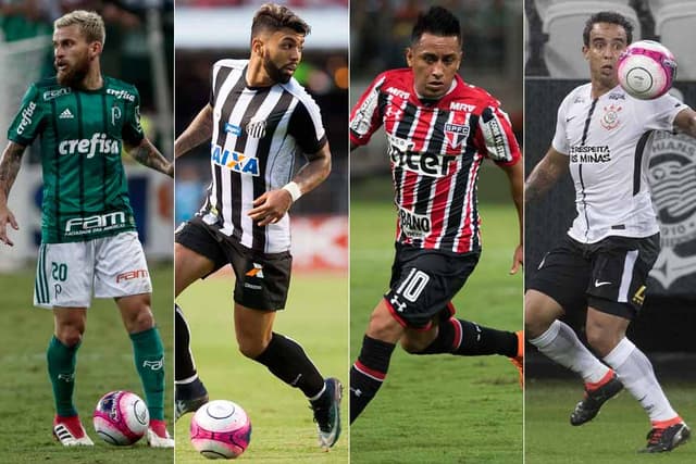 Os quatro grandes de São Paulo lideram as aparições entre os semifinalistas do Paulistão nesta década. Confira quem já chegou