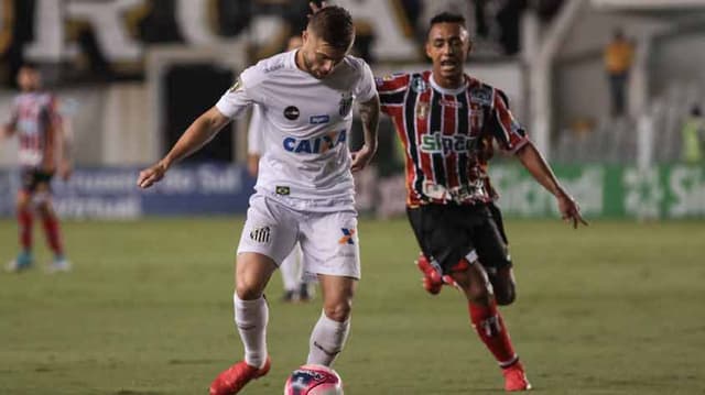 Santos x Botafogo-SP