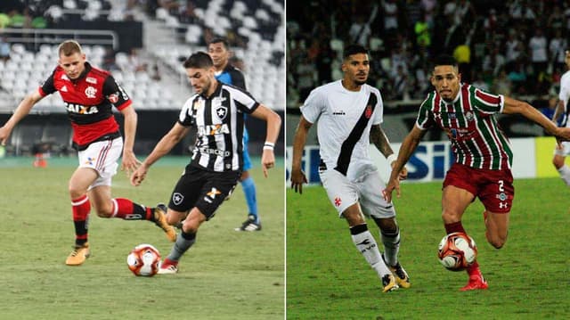 Botafogo x Flamengo / Fluminense x Vasco