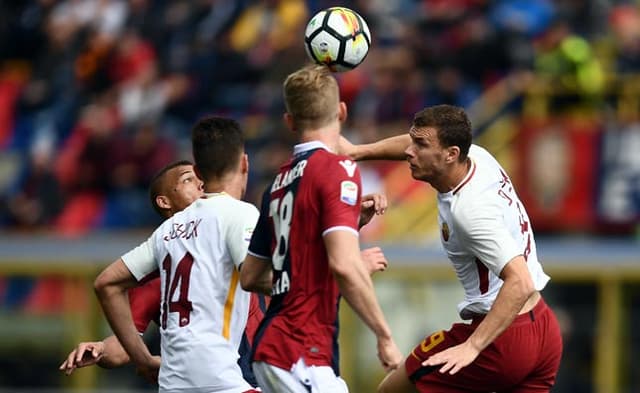 Dzeko - Bologna x Roma