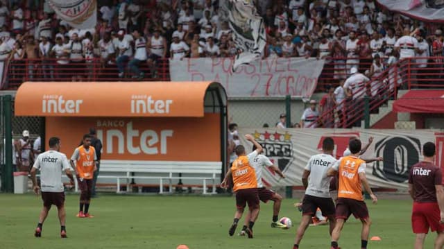 Treino aberto do São Paulo - 07/03/2018