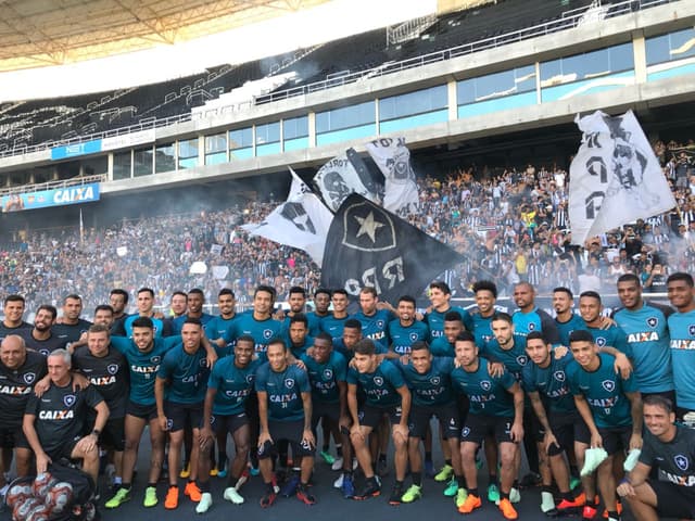 Treino aberto Botafogo