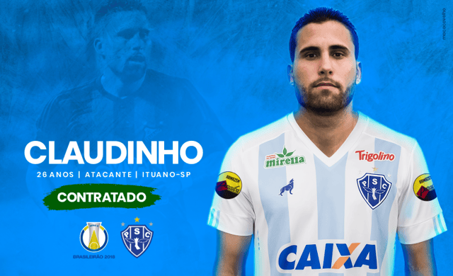 Contratação Paysandu - Claudinho