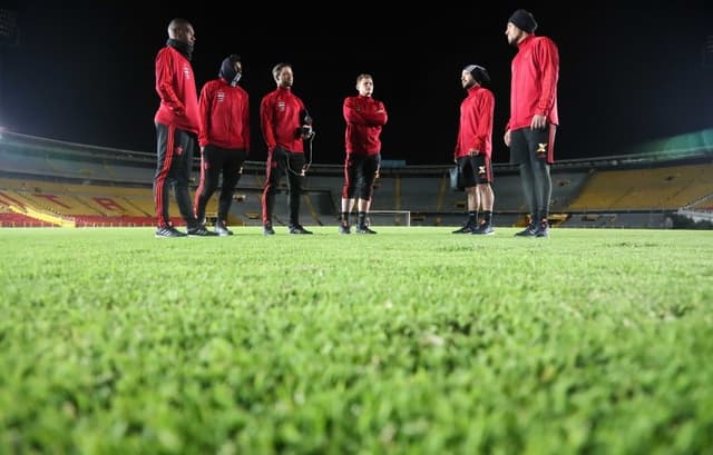 Elenco do Flamengo no El Campín