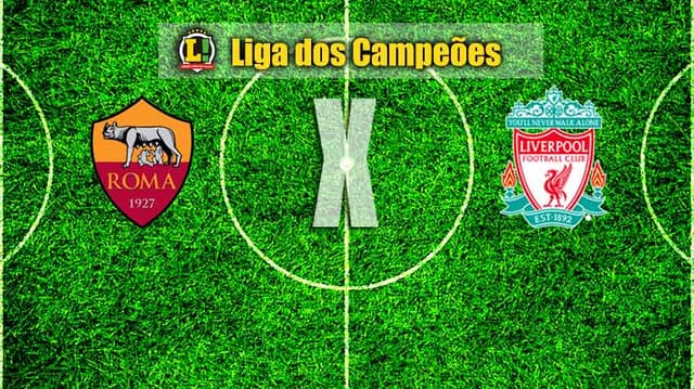 Apresentação Roma x Liverpool