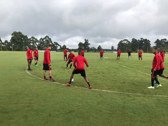 Treino Flamengo Chapecó