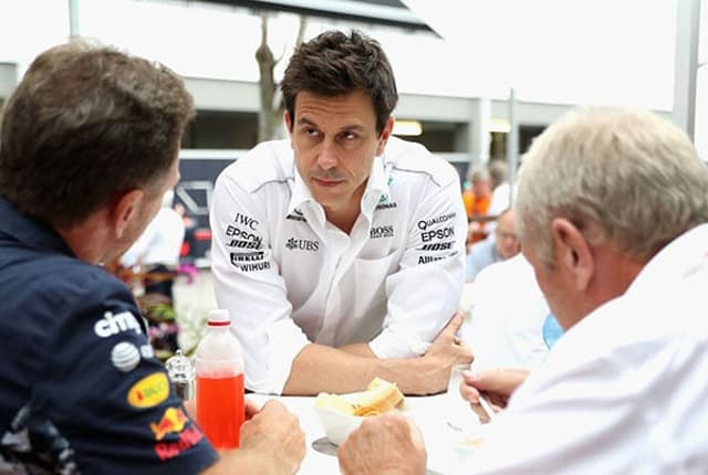 Toto Wolff - Dr. Helmut Marko - Horner