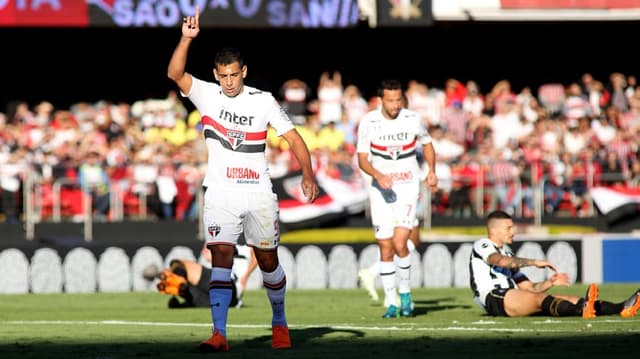 Veja as imagens de São Paulo 1 x 0 Santos