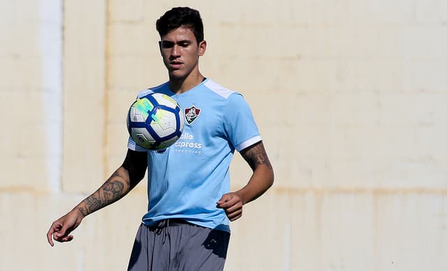 Pedro - Treino Fluminense