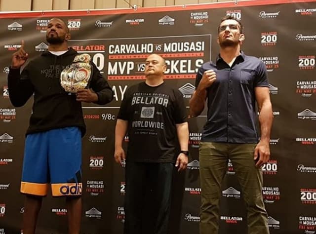 Rafael Carvalho Gegard Mousasi (Reprodução/Instagram)