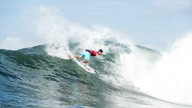 Gabriel Medina na etapa de Bali