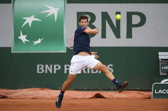 Dominic Thiem estreando em Paris