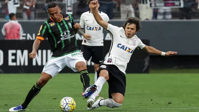 Último duelo: Corinthians 2 x 0 América-MG - Brasileirão 2016