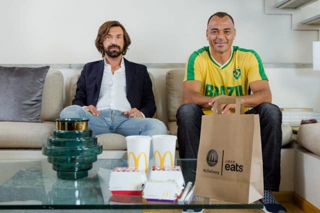 Cafu e Pirlo