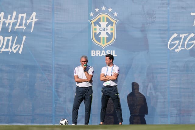 Tite e Edu Gaspar