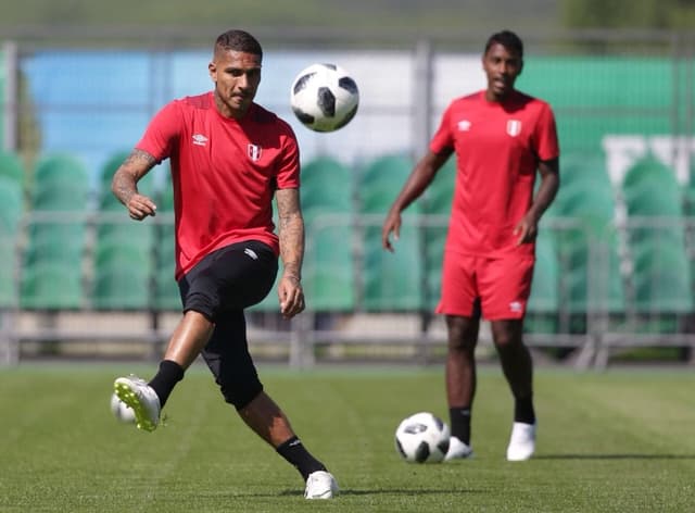 Guerrero - Treino do Peru