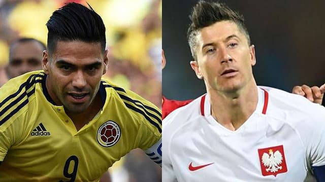 Falcao e Lewandowski prometem um duelo à parte no domingo&nbsp;