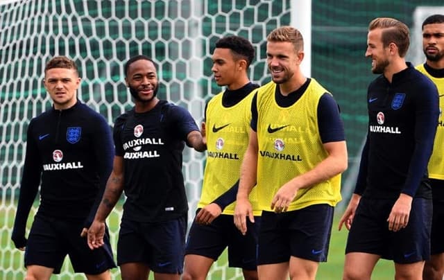 Treino da Inglaterra