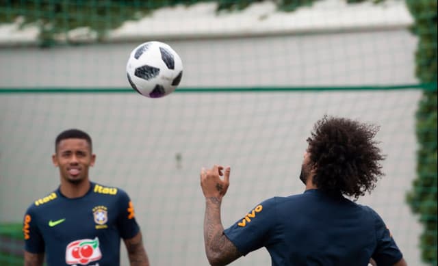 Treino da Seleção Brasileira