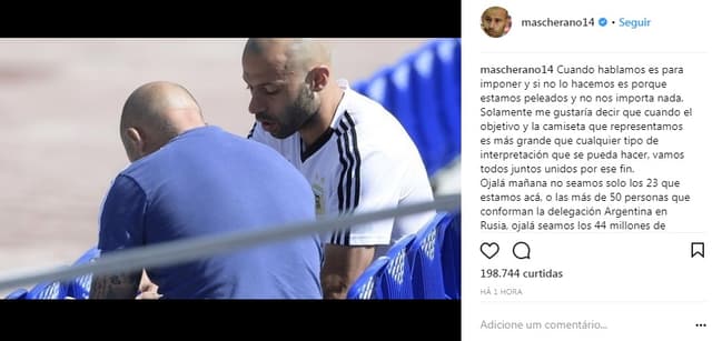 Instagram Mascherano