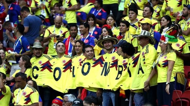 Torcida da Colômbia