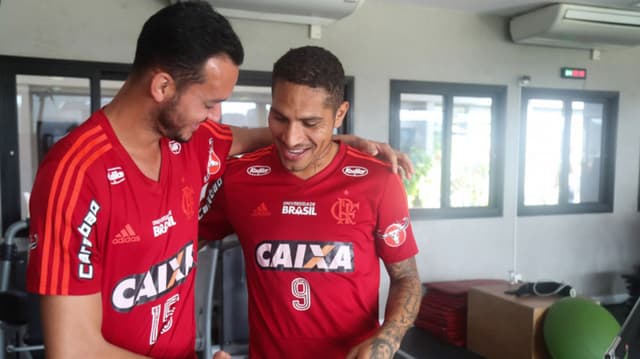 Guerrero se reapresenta ao Flamengo