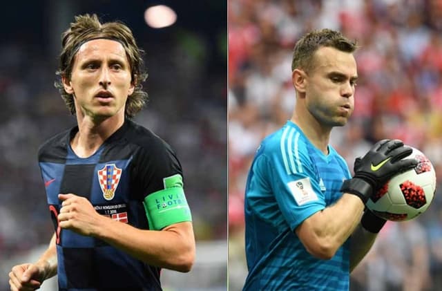 Modric x Akinfeev