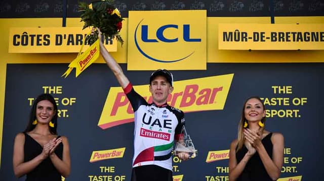 vencedor da etapa de hoje da Volta da França, Dan Martin