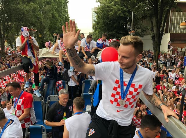 Rakitic foi um dos destaques da Croácia na Copa